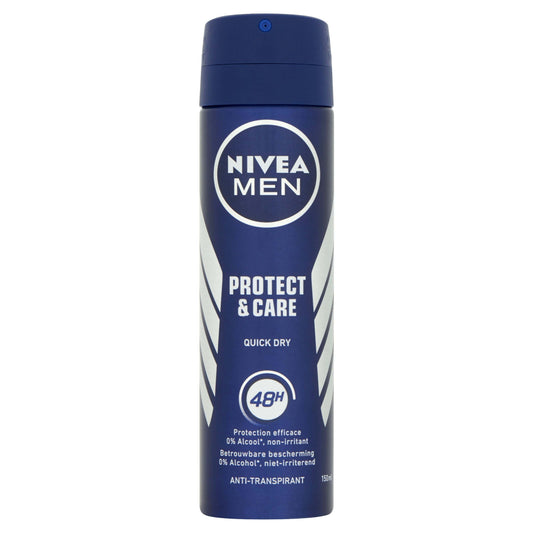 Nivea Deodorant 150 Milliliter Nivea Men deodorant spray protect & care 150 Milliliter