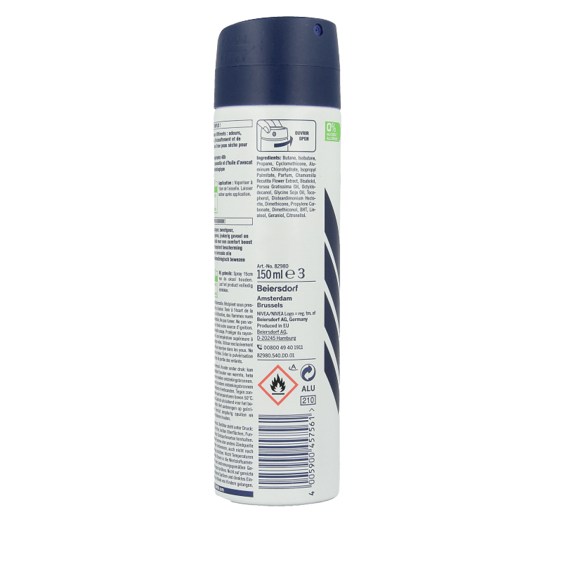 Nivea Deodorant 150 Milliliter Nivea Men deodorant spray sensitive protect 150 Milliliter