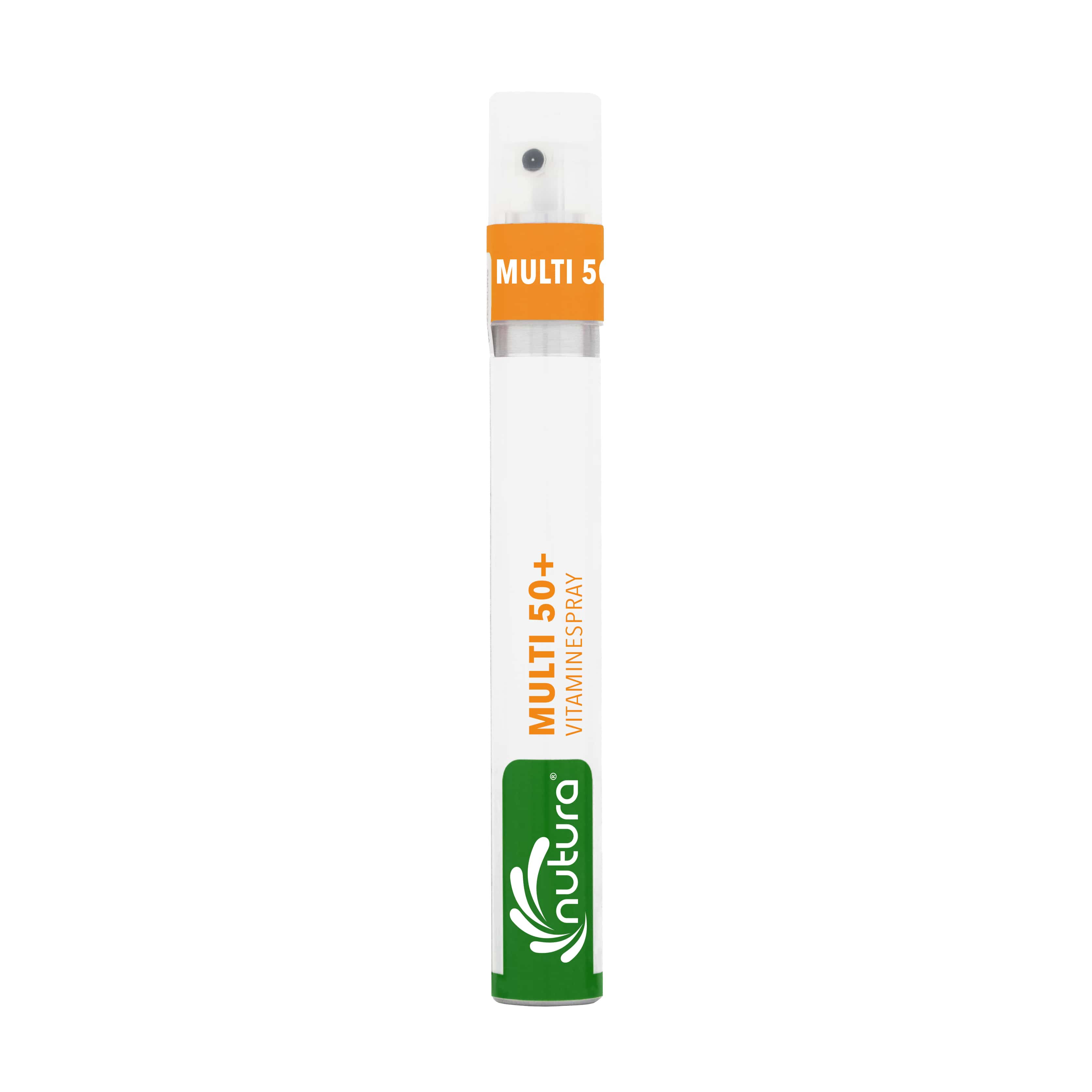 Nutura Vitaminesprays Voedingssupplementen en Kruidenpreparaten 14.40 Milliliter Nutura Vitaminesprays Multi 50+ Vitaminespray 14.40 Milliliter