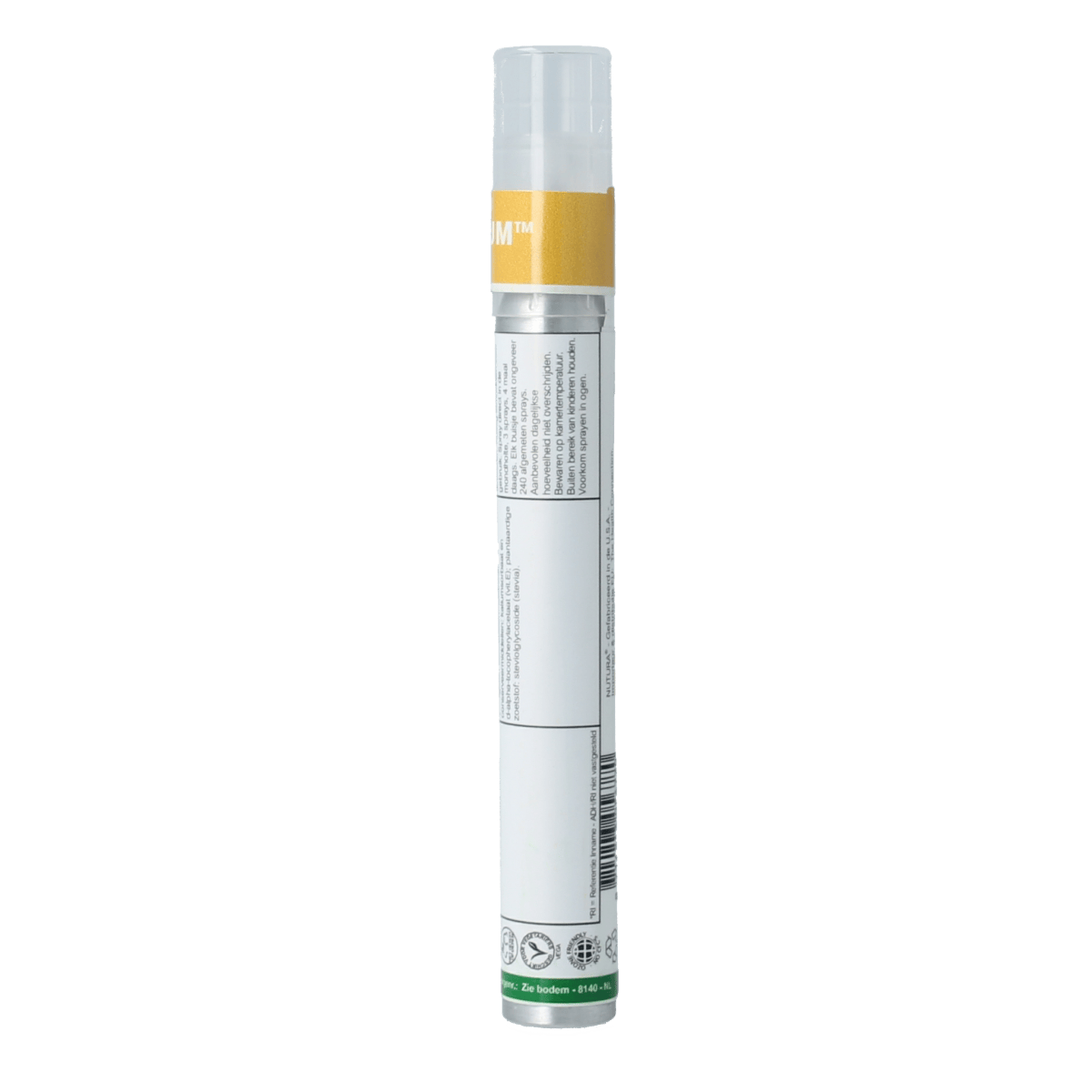 Nutura Vitaminesprays VitaFerrum vitamin spray in a 14.40 ml bottle, dietary supplement with iron and vitamins.