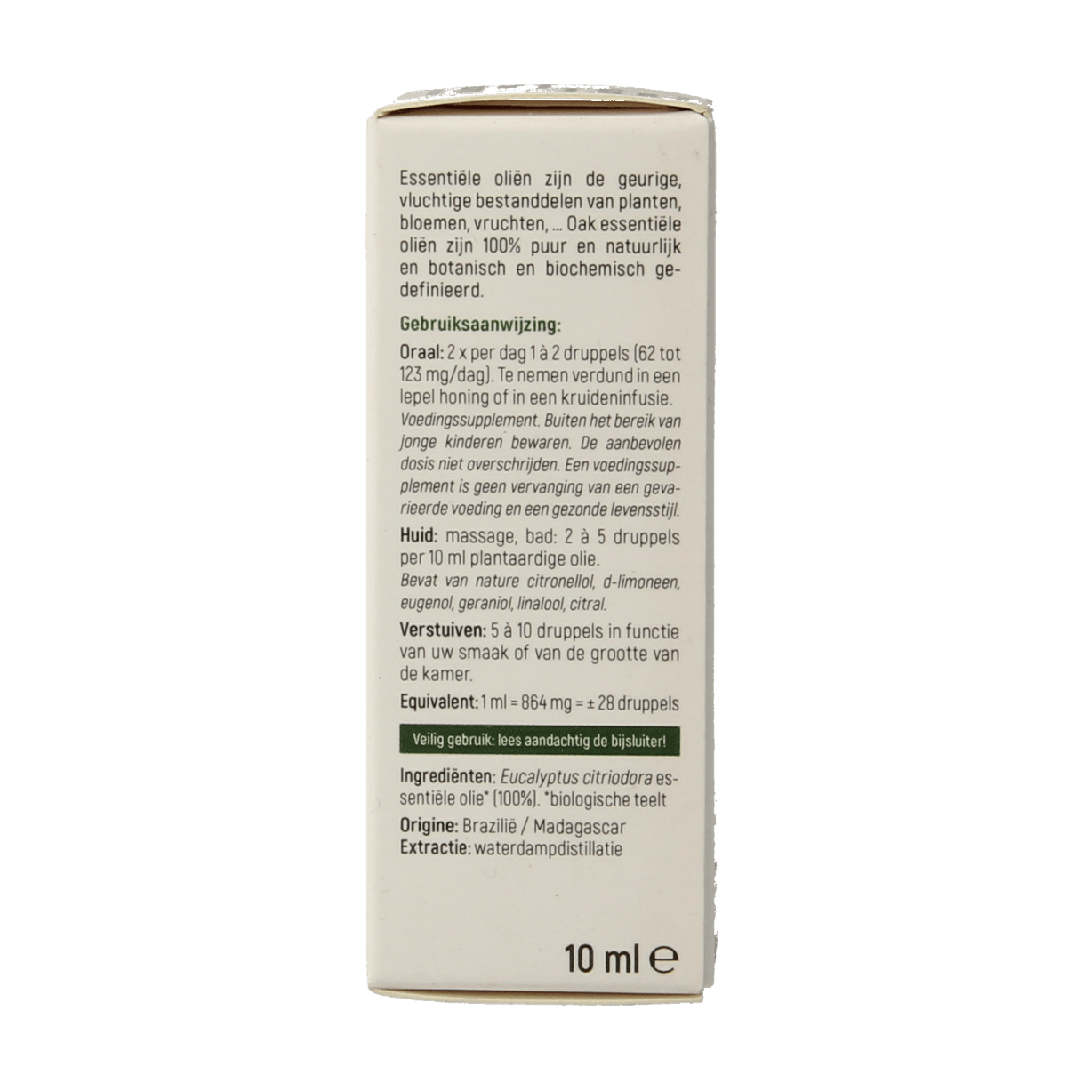 Oak Etherische oliën 10.00 Milliliter Oak Citroeneucalyptus bio 10.00 Milliliter