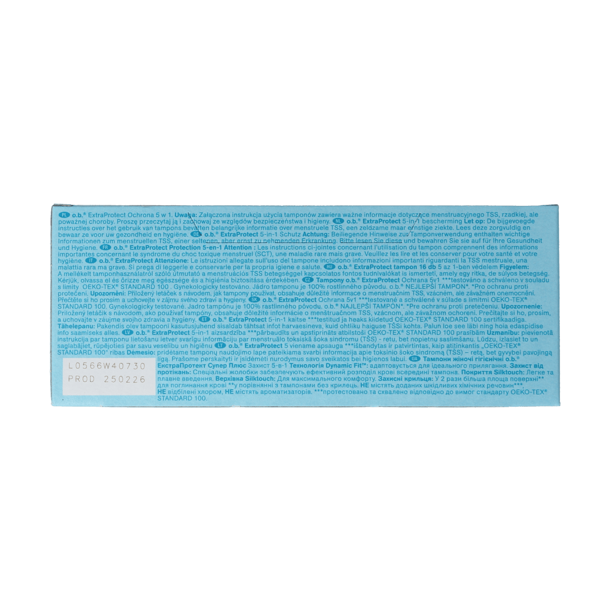 OB Damesverband en Tampons 16.00 Stuks OB Tampons extra protect super plus 16.00 Stuks
