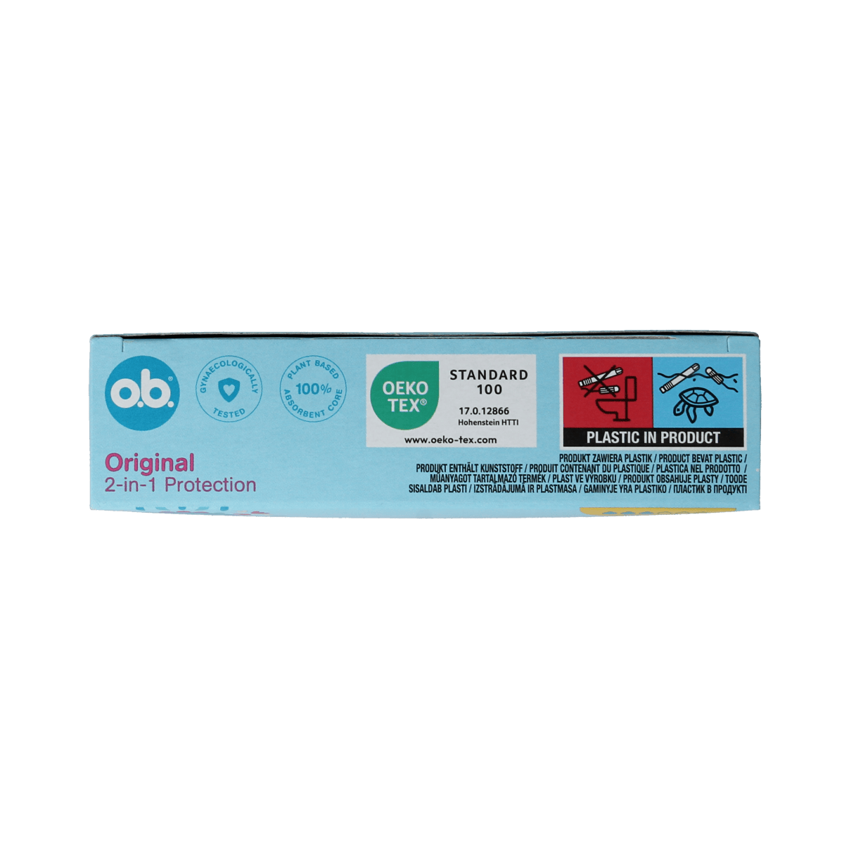 OB Damesverband en Tampons 16.00 Stuks OB Tampons original dynamic fit normal 16.00 Stuks
