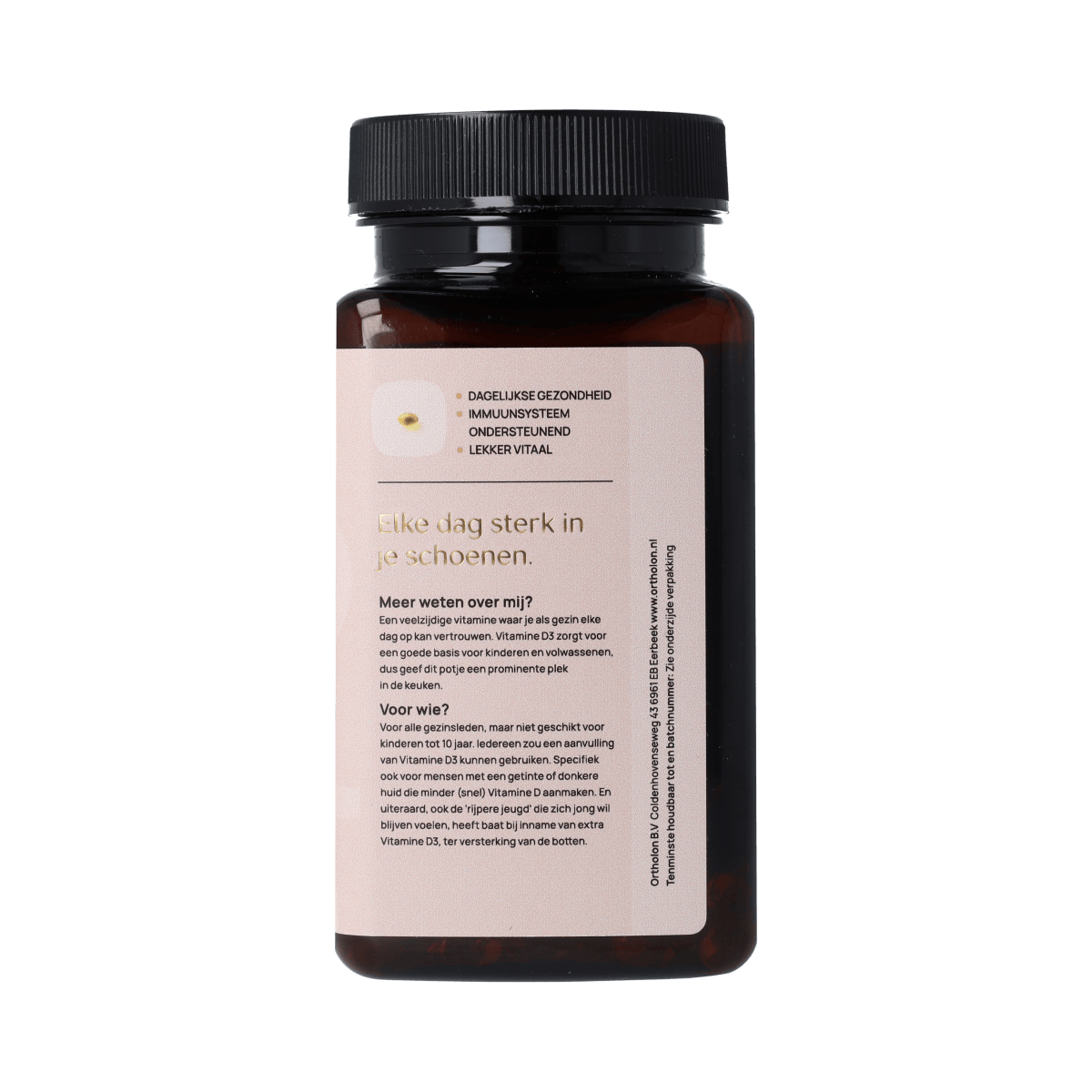 Ortholon Vitamine Enkel 300.00 Softgels Ortholon Vitamine D3 - 25mcg 300.00 Softgels