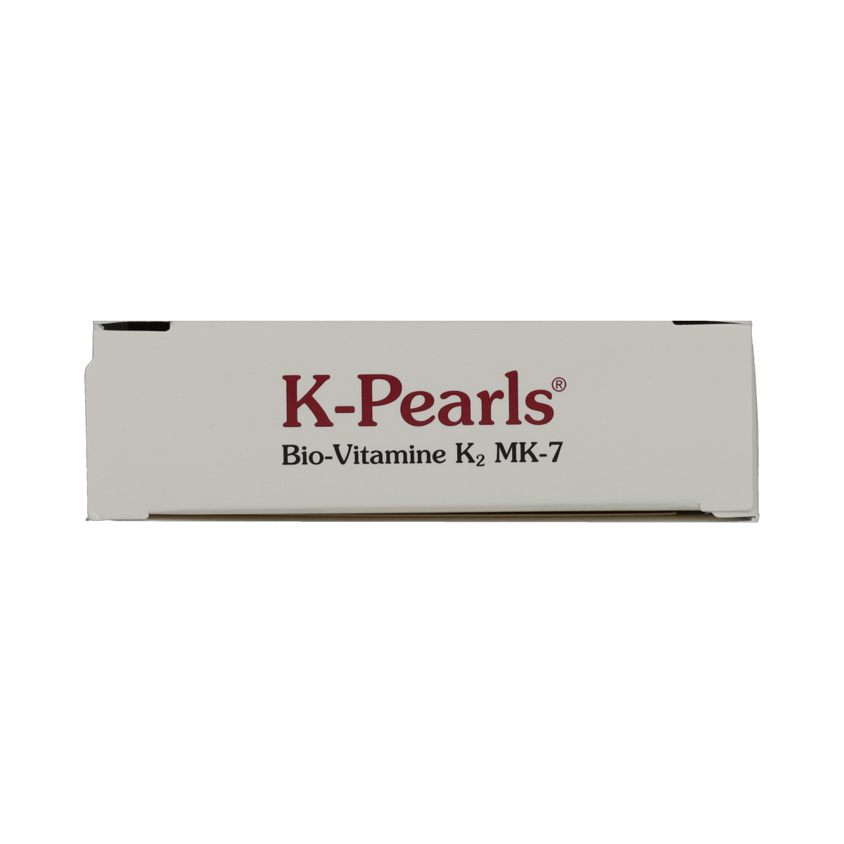Pharma Nord K-Pearls vitamin tablets in a blister pack, showing the small, round, yellow tablets for nutritional supplement use.