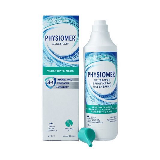 Physiomer Neusverzorging en Inhalatie 210.00 Milliliter Physiomer Strong jet 210.00 Milliliter