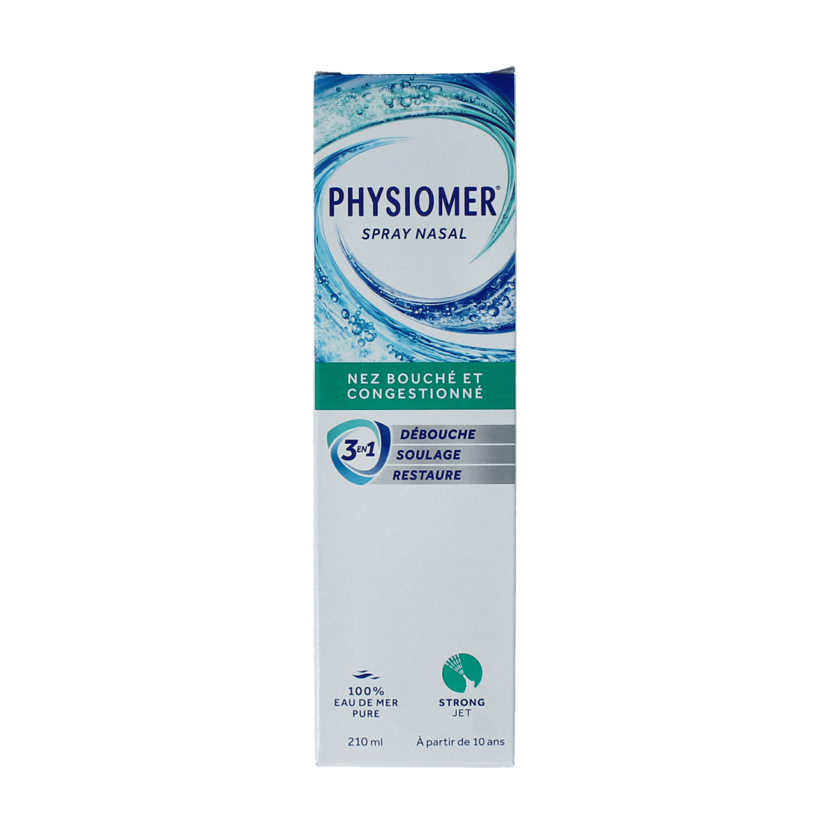 Physiomer Neusverzorging en Inhalatie 210.00 Milliliter Physiomer Strong jet 210.00 Milliliter