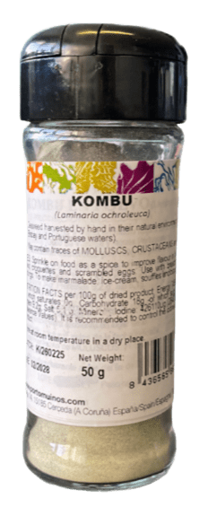 Porto-Muinos Aardappelen, Groente en Fruit 50.00 Gram Porto-Muinos Kombu poeder bio 50.00 Gram