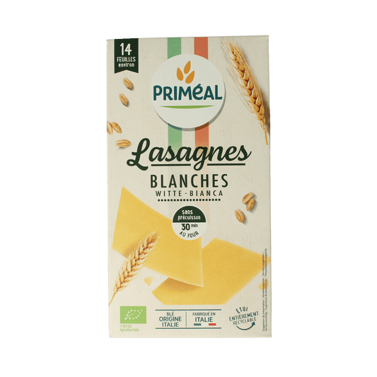 Primeal Pasta en Rijst 250.00 Gram Primeal Witte lasagne bio 250.00 Gram