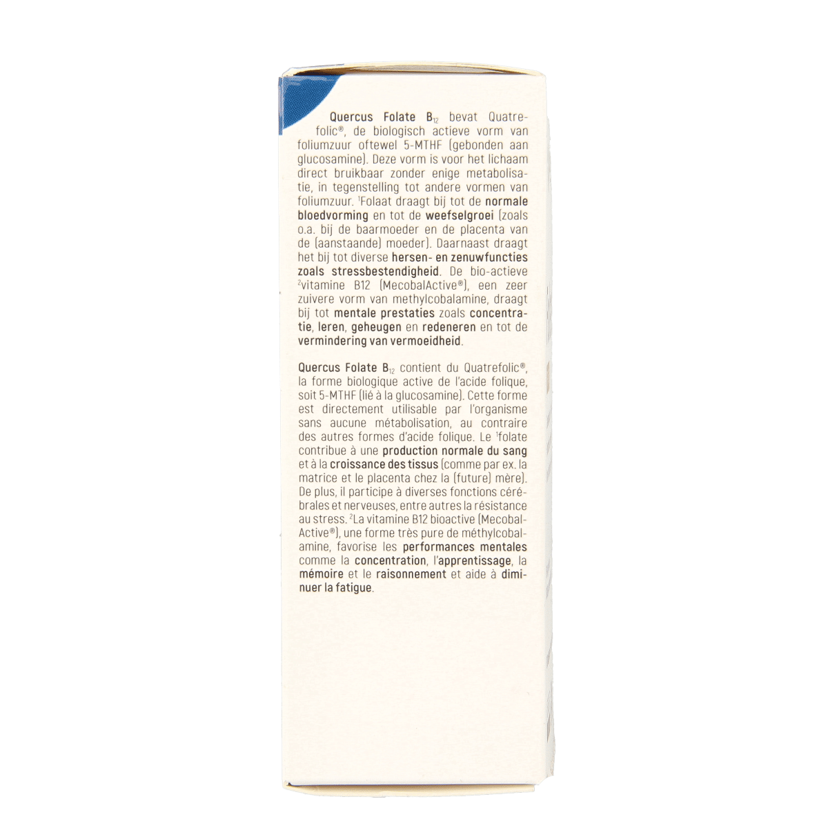 Quercus Vitamine Multi 80.00 Tabletten Quercus Folate B12 80.00 Tabletten
