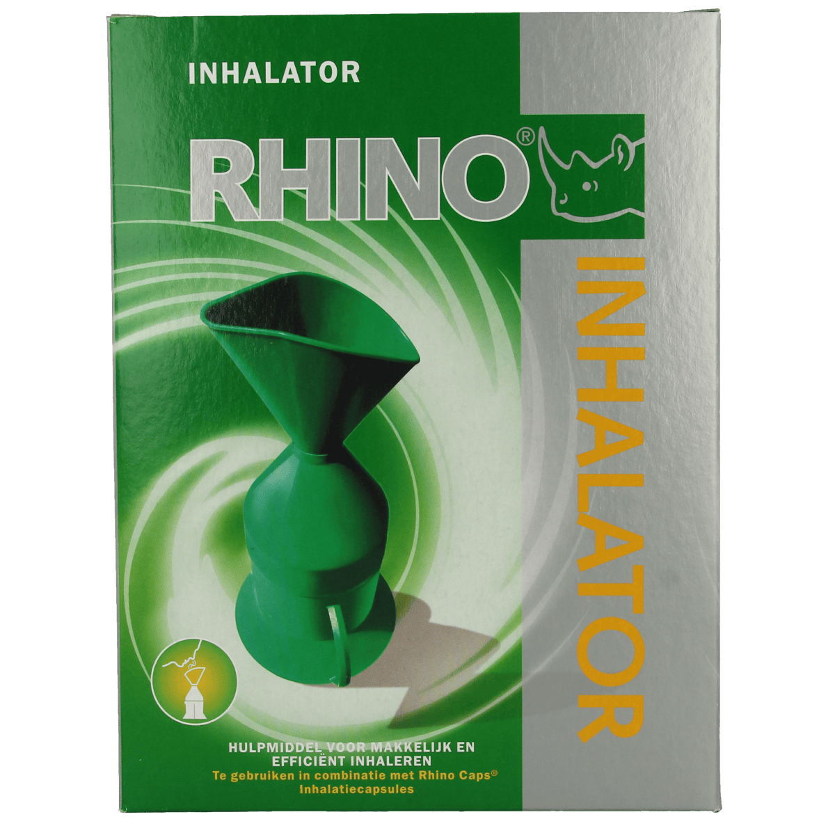 Rhino Neusverzorging en Inhalatie 1.00 Stuks Rhino Inhalator 1.00 Stuks