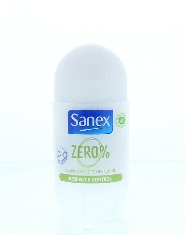 Sanex Deodorant 50 Milliliter Sanex Deodorant roll-on zero % respect & control 50 Milliliter