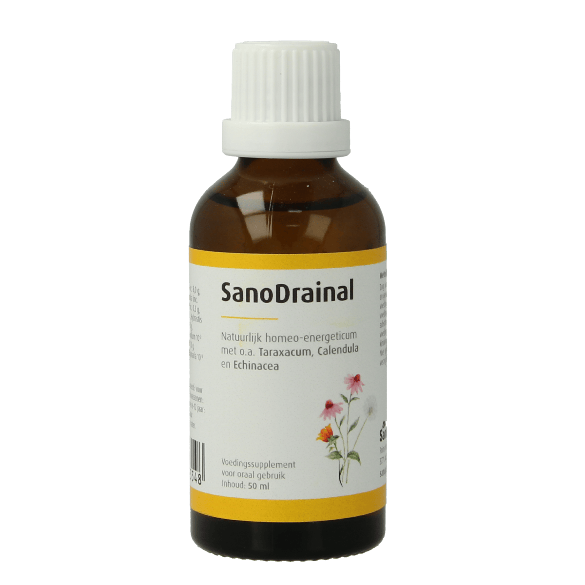 SanoPharm Voedingssupplementen en Kruidenpreparaten 50.00 Milliliter SanoPharm SanoDrainal 50.00 Milliliter