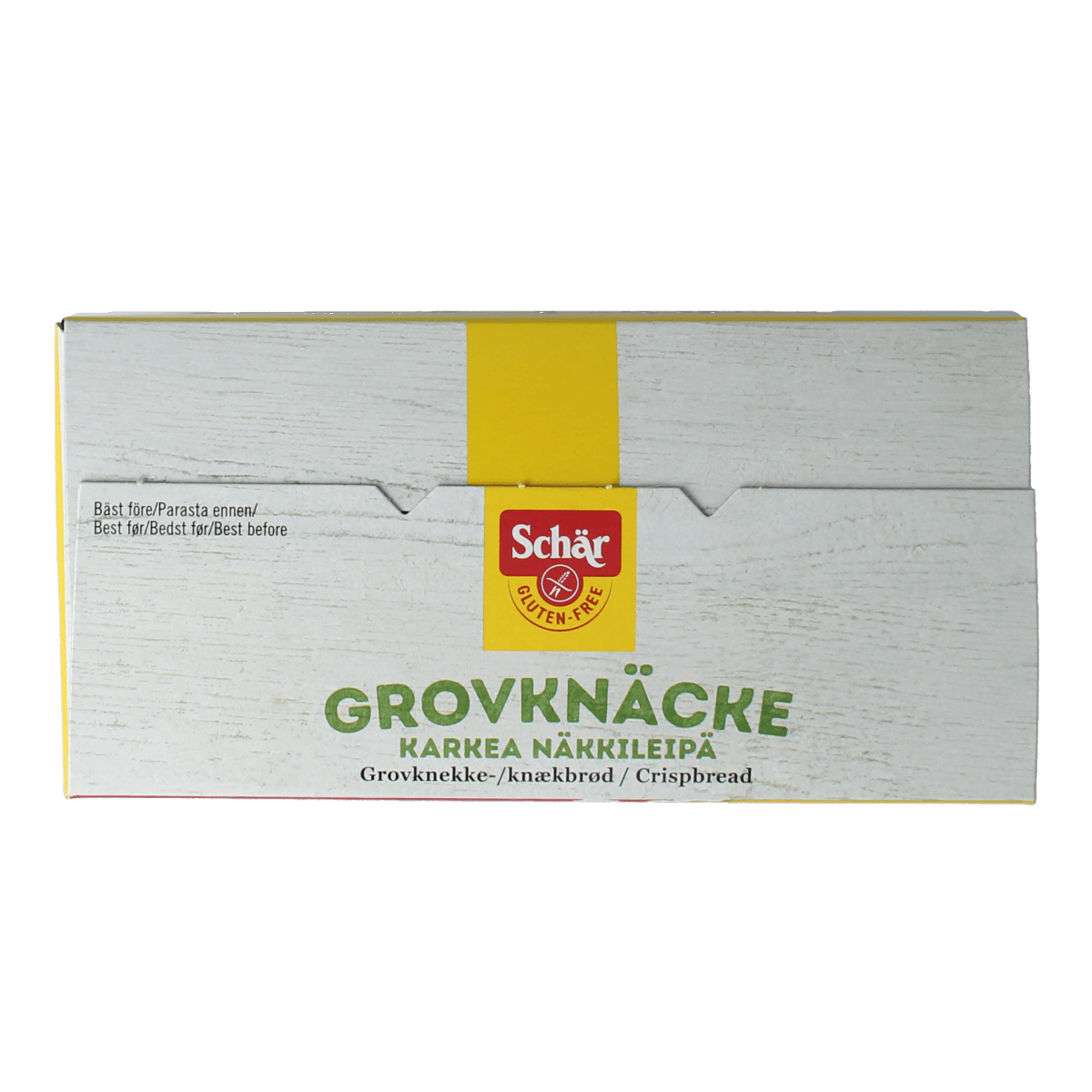 Schar Broden en Crackers 215.00 Gram Schar Knackebrod vezelrijk glutenvrij 215.00 Gram