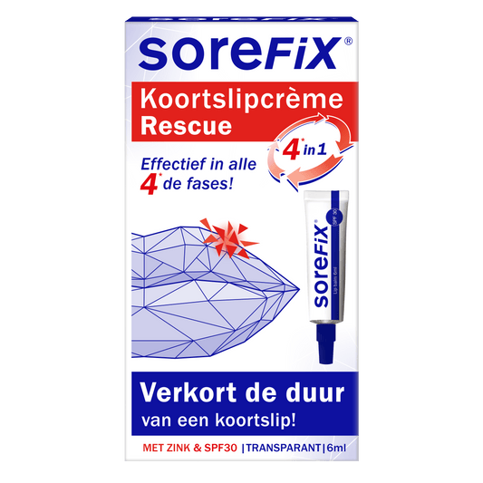 SoreFix Lipverzorging 6.00 Milliliter SoreFix Rescue koortslipcreme 6.00 Milliliter