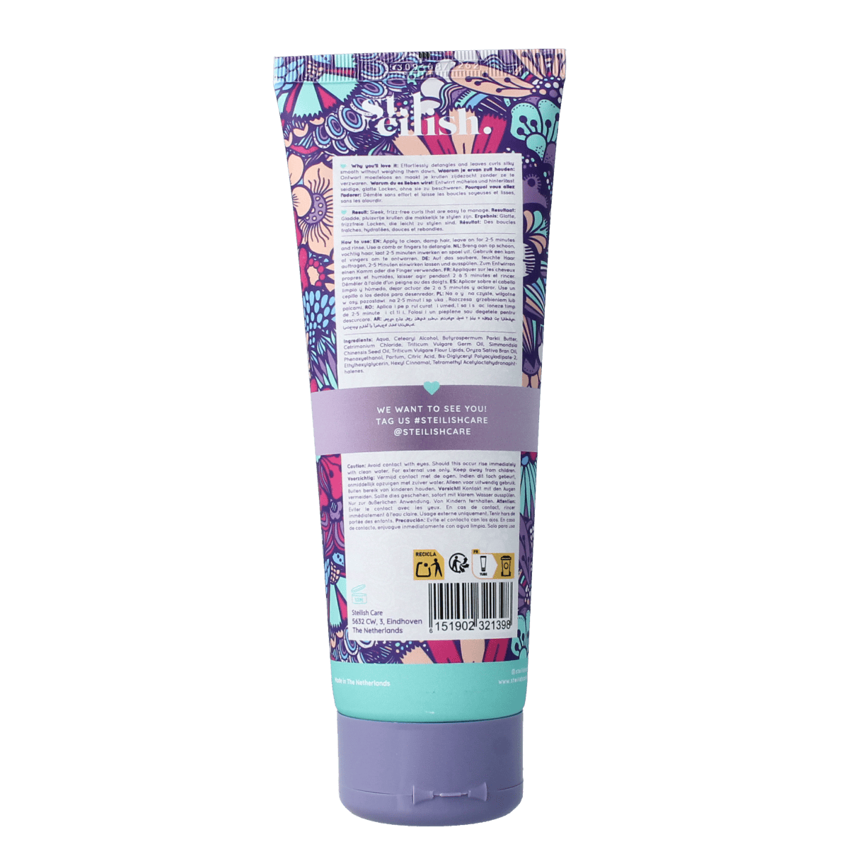 Steilish Haarverzorging 250.00 Milliliter Steilish Conditioner smooth & detangle 250.00 Milliliter