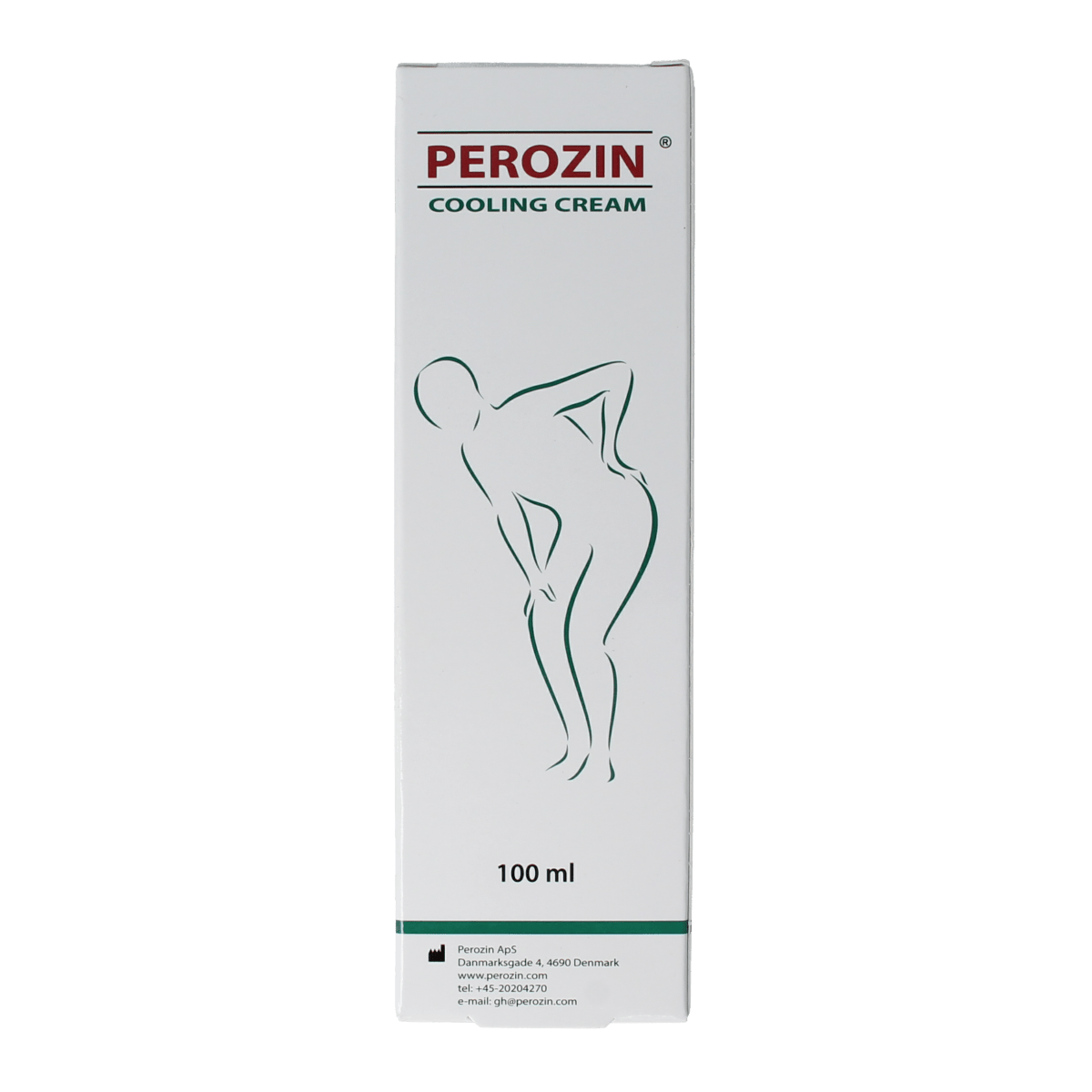 TC Curasense Perozin muscle and joint care salve in 100ml tube, designed for soothing muscle and joint discomfort.