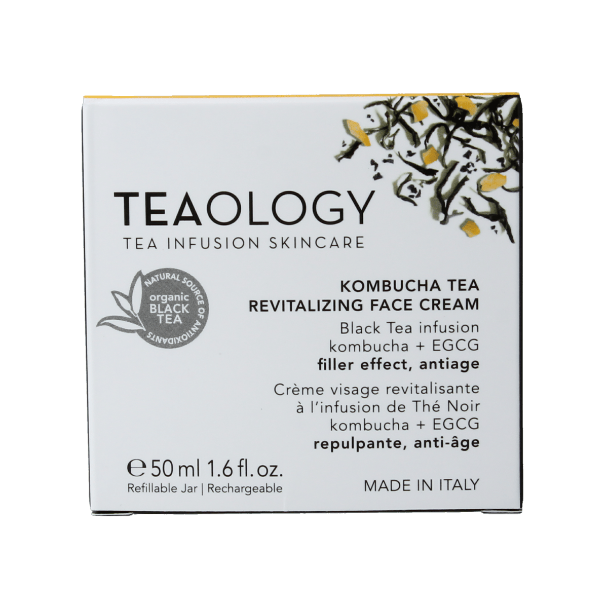 Teaology Gezichtsverzorging 50.00 Milliliter Teaology Kombucha tea revitalizing face cream 50.00 Milliliter
