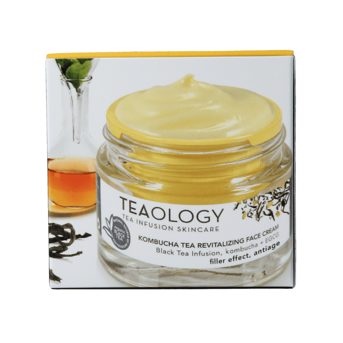 Teaology Gezichtsverzorging 50.00 Milliliter Teaology Kombucha tea revitalizing face cream 50.00 Milliliter