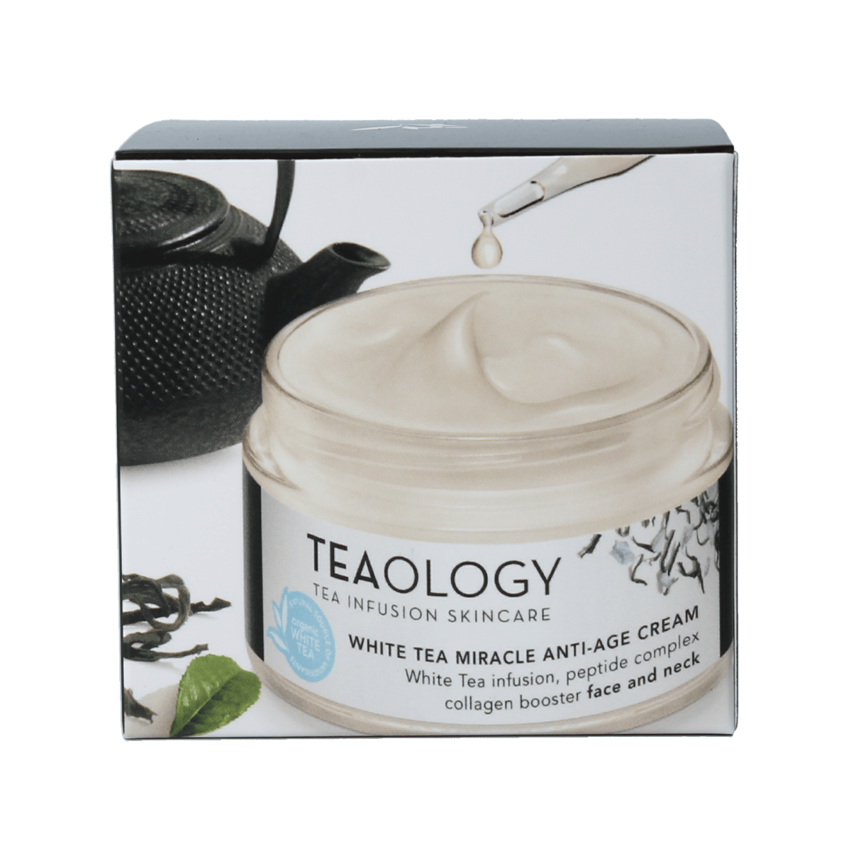 Teaology Gezichtsverzorging 50.00 Milliliter Teaology White tea anti age cream 50.00 Milliliter