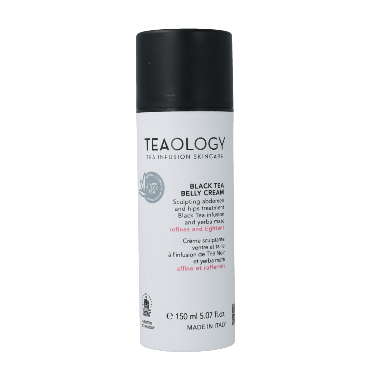 Teaology Lichaamsverzorging 150.00 Milliliter Teaology Black tea flat belly cream 150.00 Milliliter