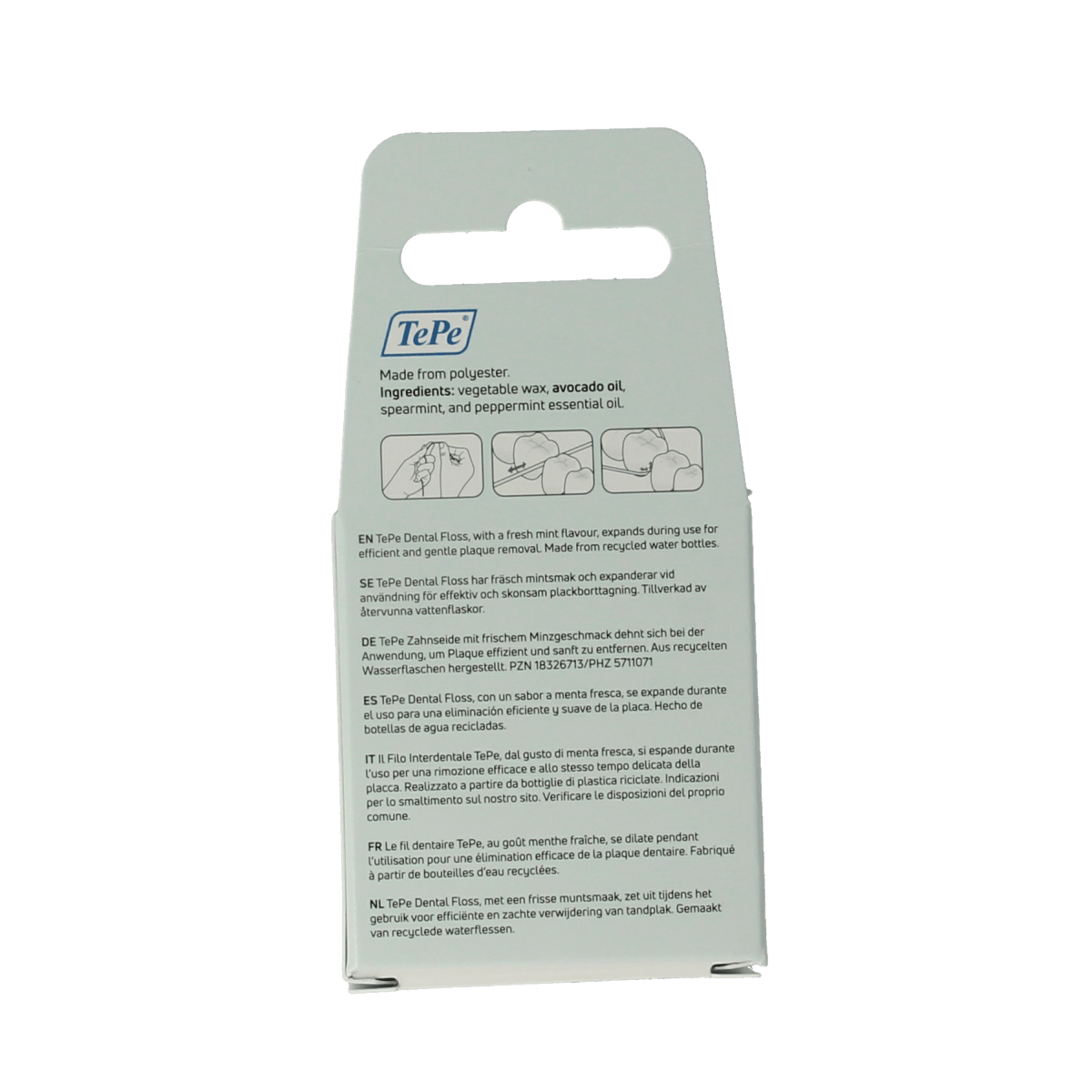 TePe Mondhygiëne en Poetscontrole 1.00 Stuks TePe Dental floss 40mtr 1.00 Stuks