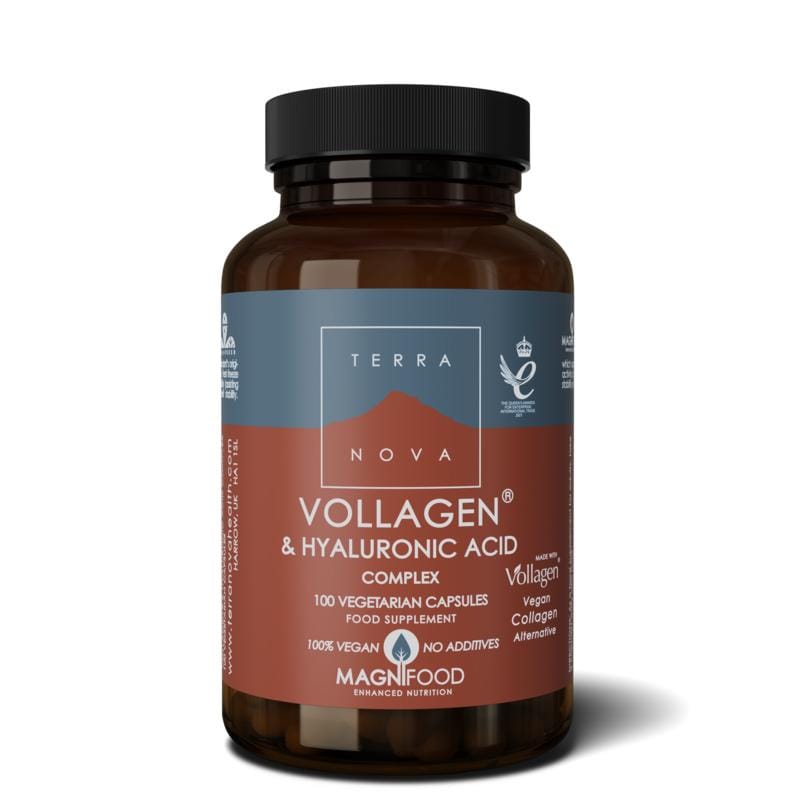 Terranova Kruidenpreparaten 100.00 Vegetarische capsules Terranova Vollagen & hyaluronic acid complex 100.00 Vegetarische capsules