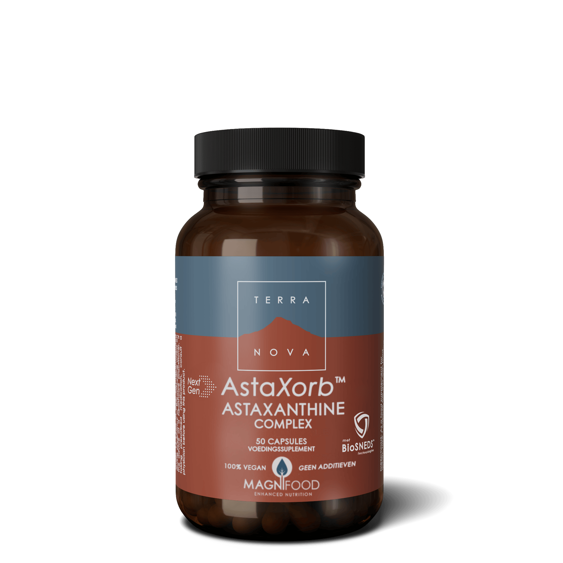 Terranova Voedingssupplementen en Kruidenpreparaten 50.00 Capsules Terranova BioSNEDS AstaXorb astaxanthine complex 50.00 Capsules