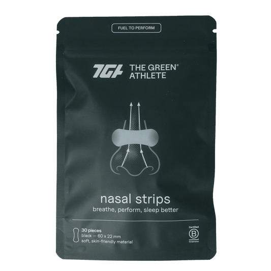 The Green Athlete Neusverzorging en Inhalatie 30.00 Stuks The Green Athlete TGA nasal strips 30.00 Stuks
