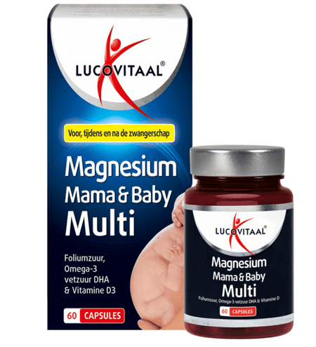 Topbrands2go Magnesium Mom & Baby Multivitamin Pregnancy 60 Capsules 60 Magnesium Mom & Baby Multivitamin Pregnancy 60 Capsules