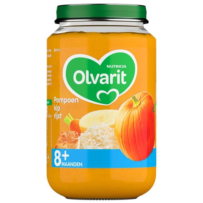 Topbrands2go Voedingssupplementen en Kruidenpreparaten 250.00 Gram Pompoen Kip Rijst 8M14 250.00 Gram