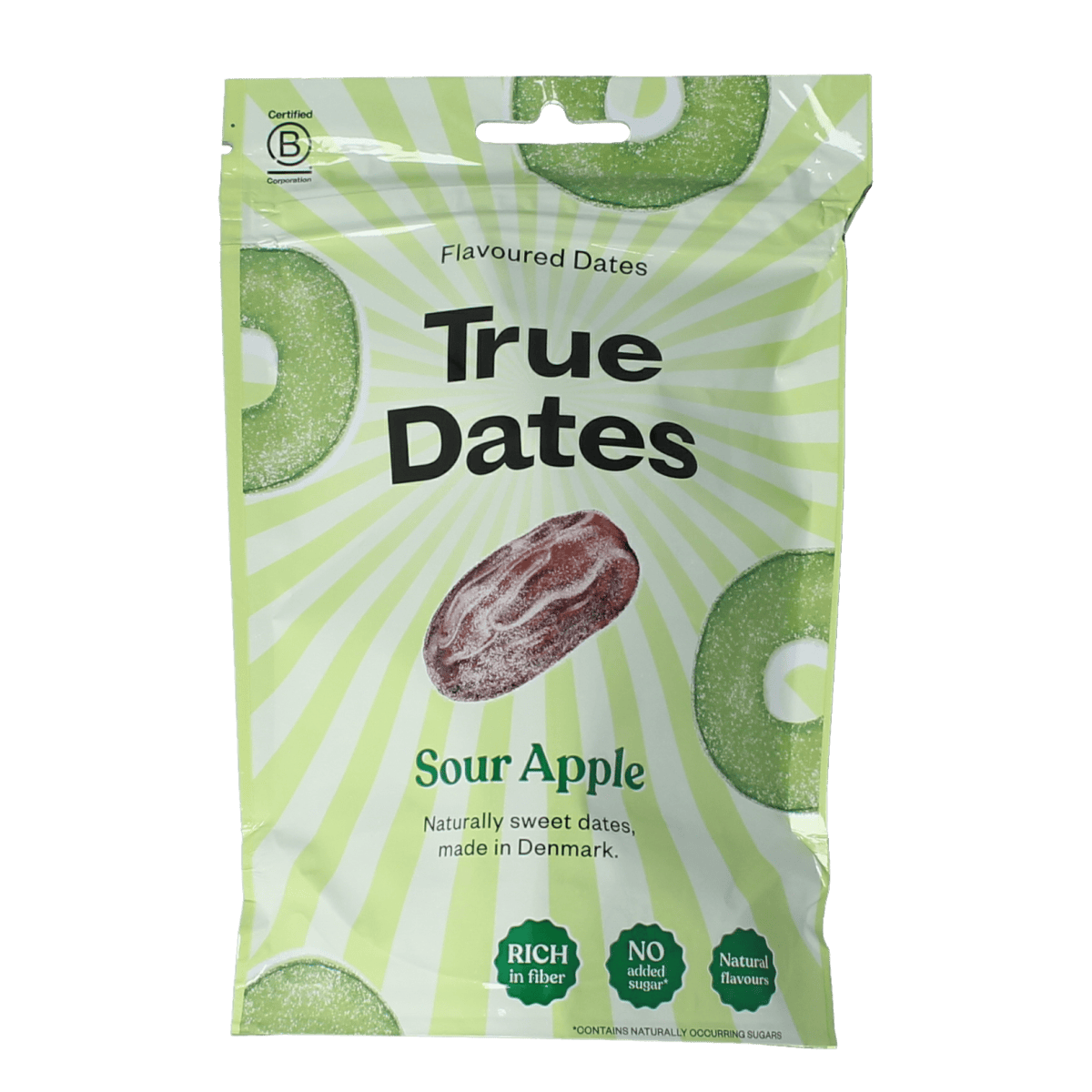True dates Aardappelen, Groente en Fruit 100.00 Gram True dates Sour apple 100.00 Gram