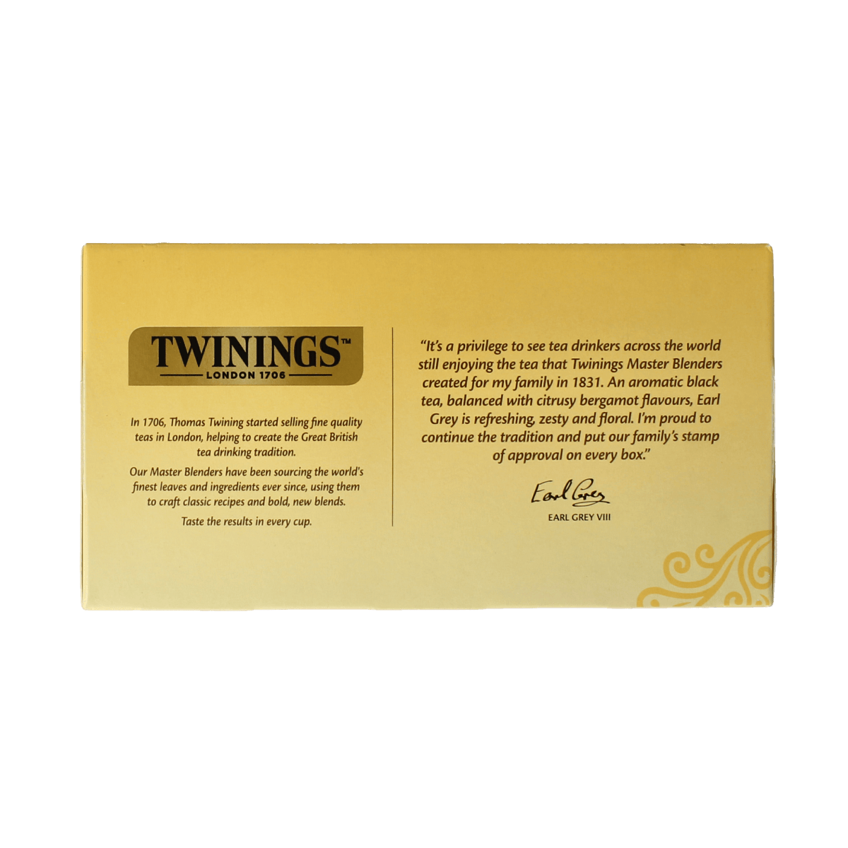 Twinings Koffie en Thee 50.00 Stuks Twinings Earl grey envelop 50.00 Stuks