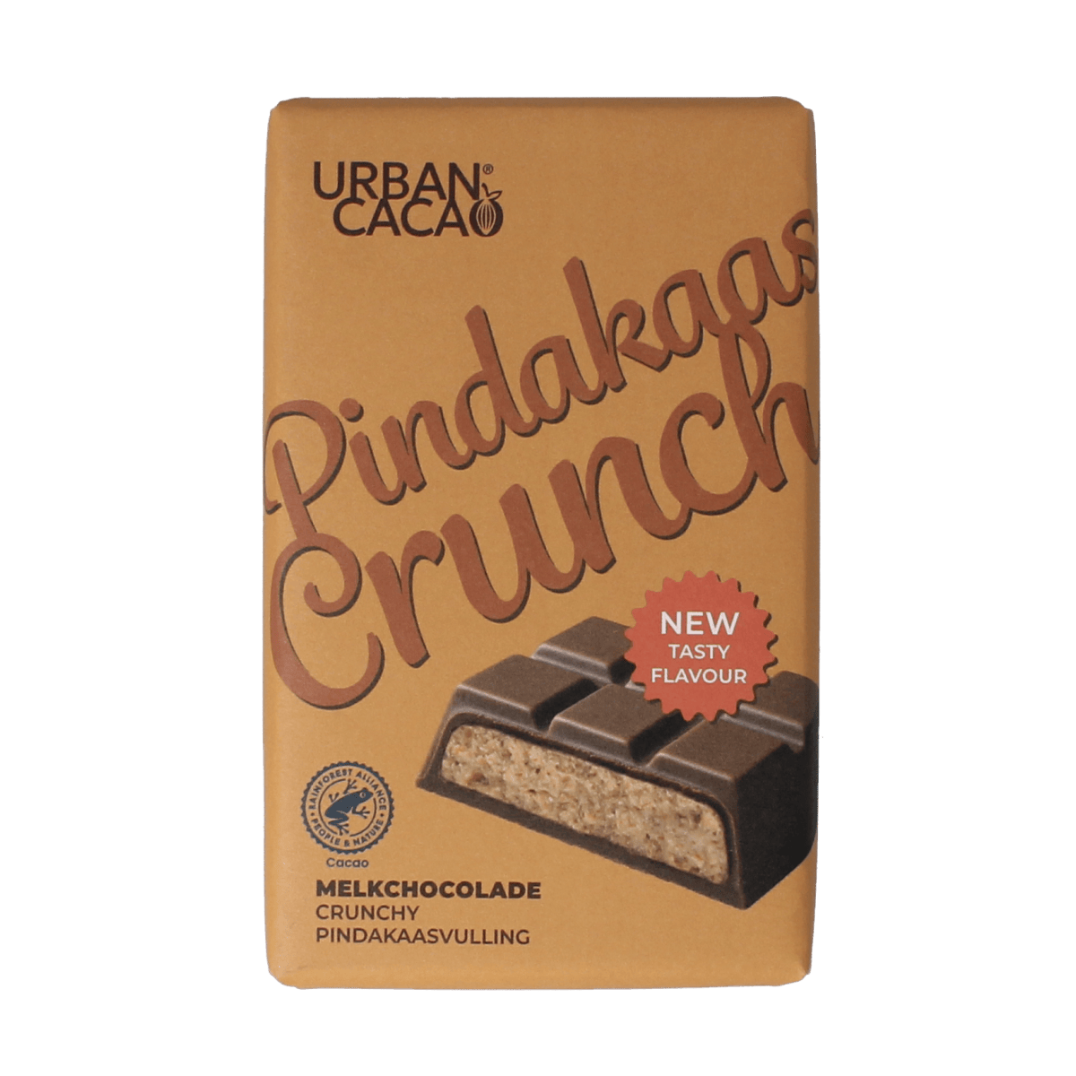 Urban Cacao Broodbeleg 140.00 Gram Urban Cacao Pindakaas crunch 140.00 Gram