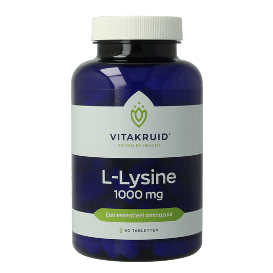 Vitakruid Kruidenpreparaten 90 Tabletten Vitakruid L-Lysine 1000mg 90 Tabletten
