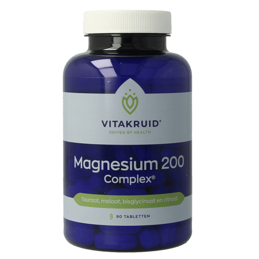 Vitakruid Kruidenpreparaten 90 Tabletten Vitakruid Magnesium 200 complex 90 Tabletten