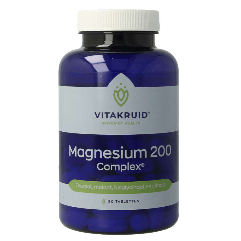 Vitakruid Kruidenpreparaten 90 Tabletten Vitakruid Magnesium 200 complex 90 Tabletten