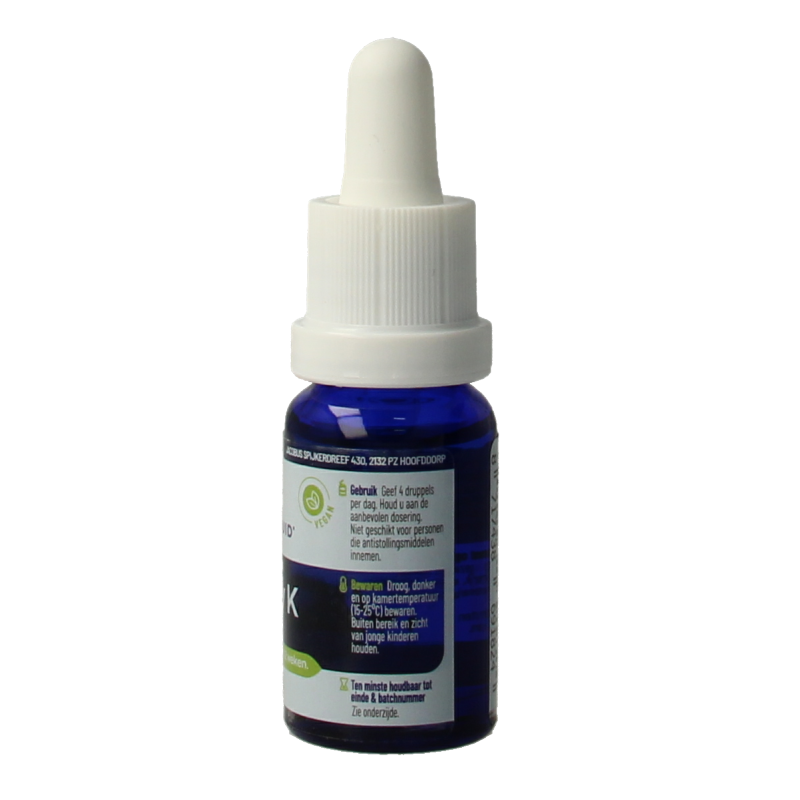 Vitakruid Vitamine Enkel 10 Milliliter Vitakruid Vitamine K baby druppels 10 Milliliter