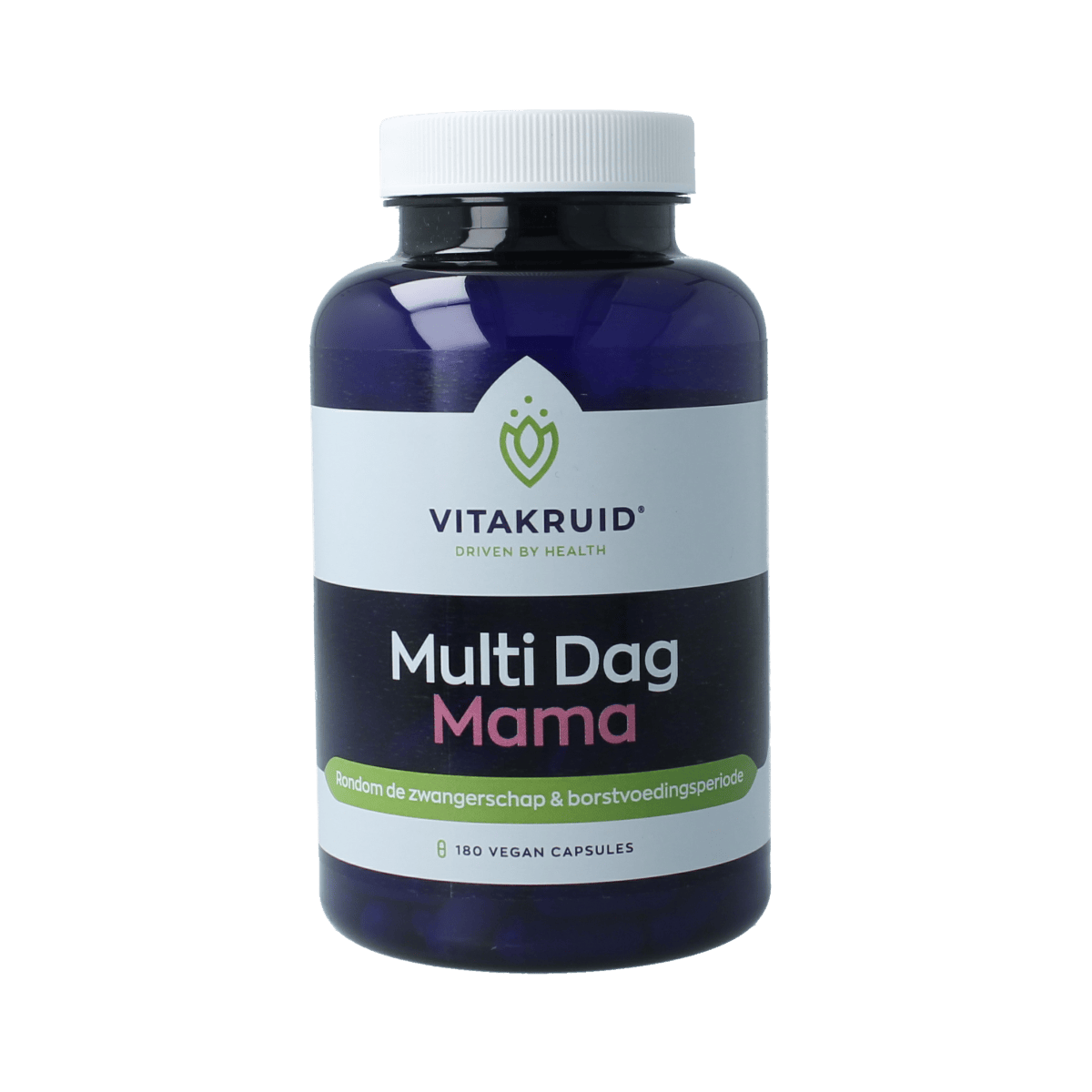 Vitakruid Vitamine Multi 180.00 Vegetarische capsules Vitakruid Multi dag mama vegan 180.00 Vegetarische capsules
