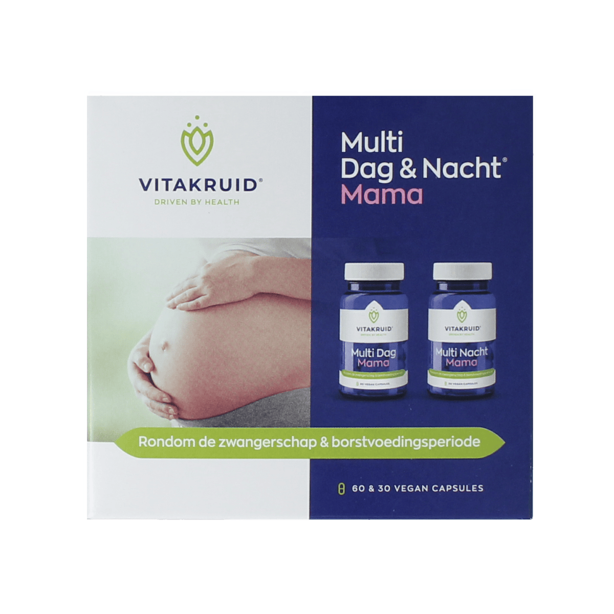 Vitakruid Vitamine Multi 90.00 Capsules Vitakruid Multi dag & nacht mama 60+30 90.00 Capsules