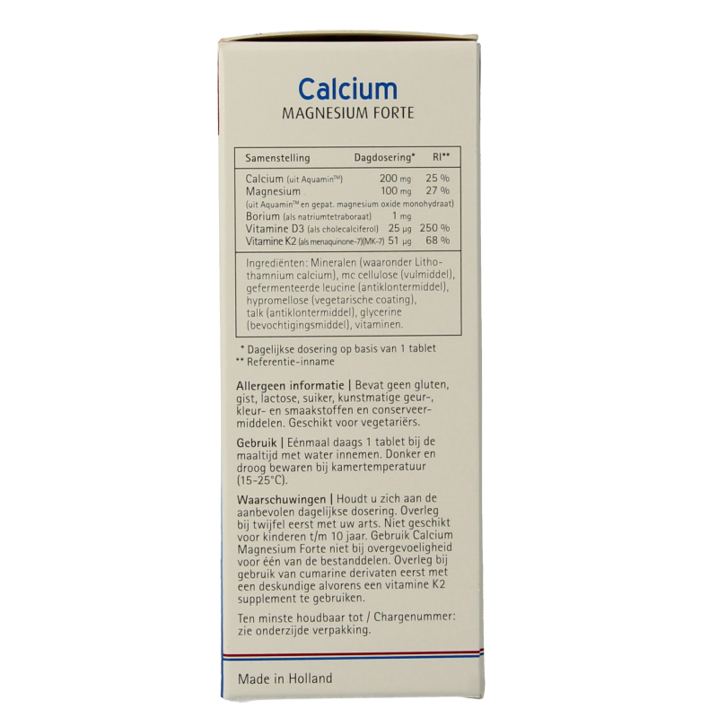 Vitalize Mineralen Multi 60 Tabletten Vitalize Calcium magnesium forte 60 Tabletten