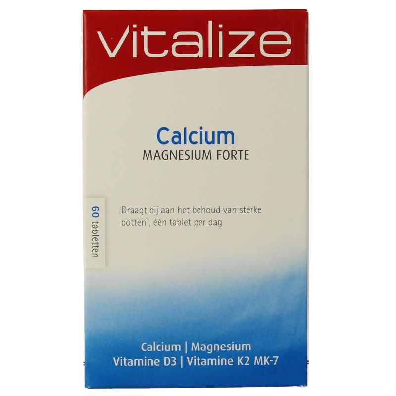 Vitalize Mineralen Multi 60 Tabletten Vitalize Calcium magnesium forte 60 Tabletten