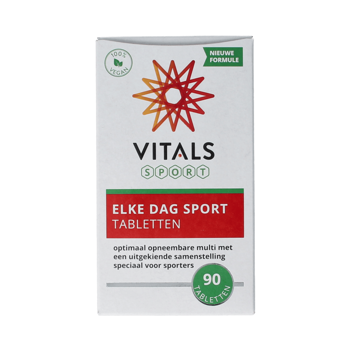 Vitals Voedingssupplementen en Kruidenpreparaten 90.00 Tabletten Vitals Elke dag sport 90.00 Tabletten