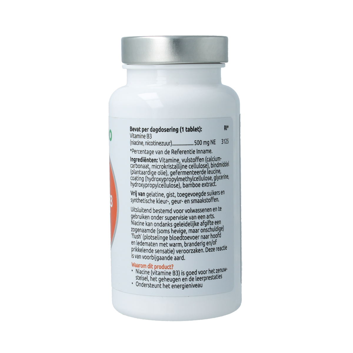 VitOrtho Vitamine Enkel 100.00 Tabletten VitOrtho Niacine Vitamine B3 100.00 Tabletten