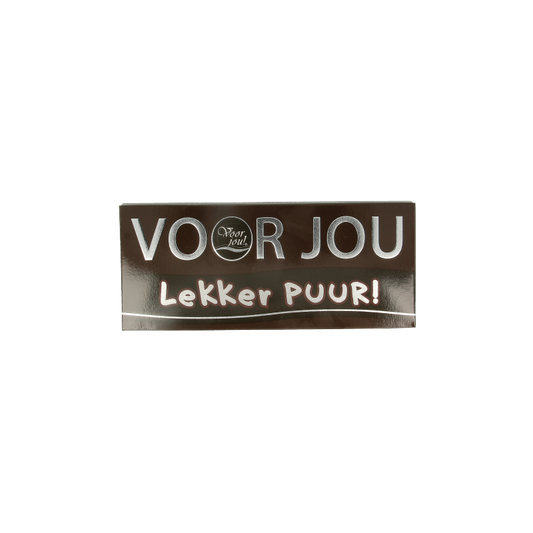 Voor Jou! Chocolade 70 Gram Voor Jou! Lekker puur 70 Gram