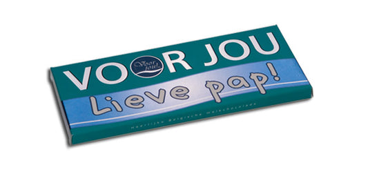 Voor Jou! Chocolade 70 Gram Voor Jou! Wensreep melkchocolade lieve pap 70 Gram