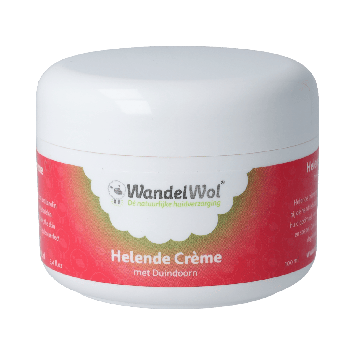 Wandelwol Lichaamsverzorging 100.00 Milliliter Wandelwol Helende Crème 100.00 Milliliter