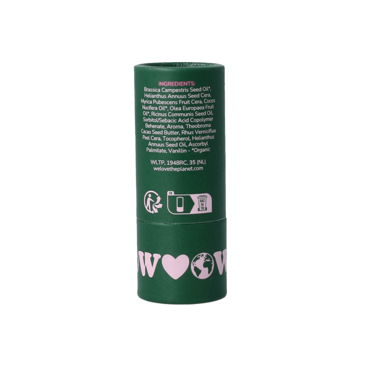 We Love Lipverzorging 7.00 Gram We Love Lipbalm lush raspberry vegan 7.00 Gram