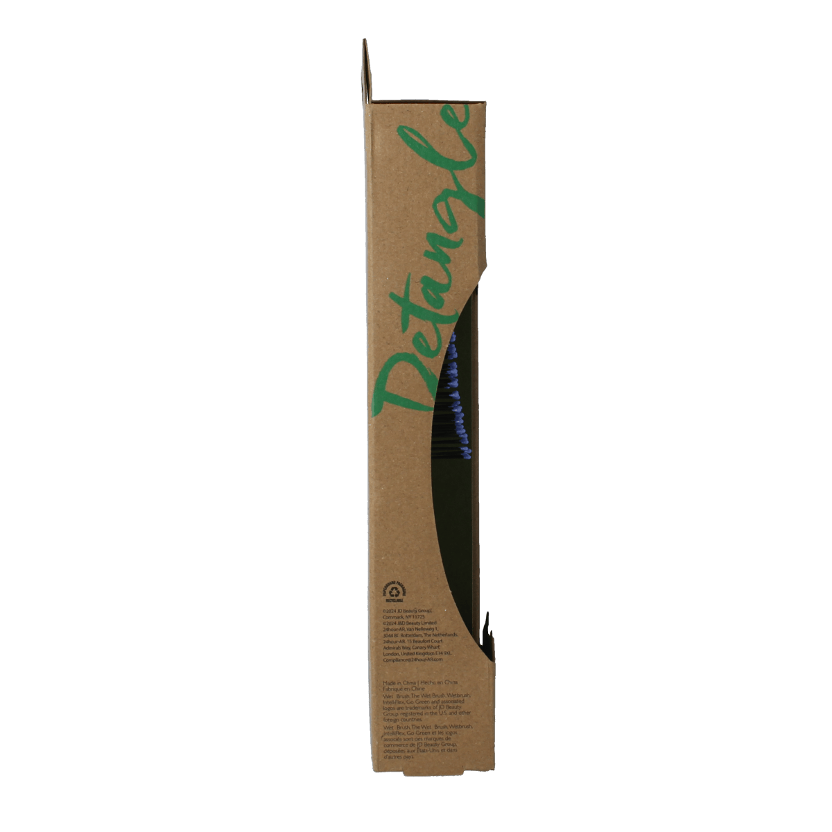 Wet Brush Sponzen, Borstels en Handschoen Lichaam 1.00 Stuks Wet Brush Go green detangler lavender 1.00 Stuks