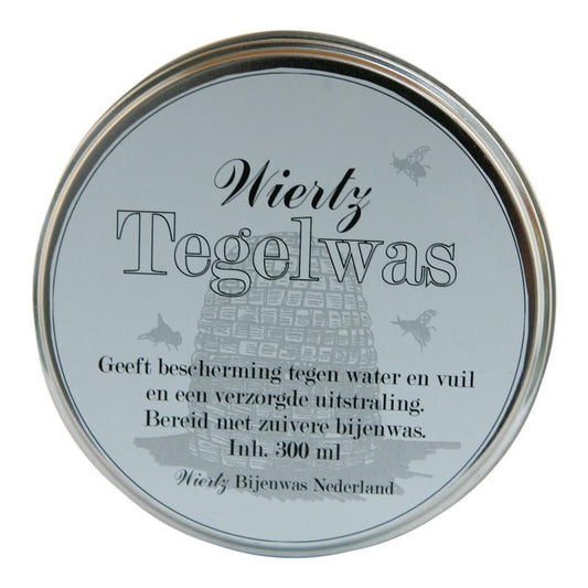 Wiertz Schoonmaakartikelen 250 Gram Wiertz Tegelwas wit 250 Gram